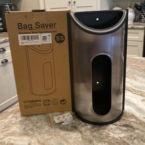BAG SAVER: Stainless steel Bag Dispenser